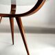 Mid-Century Italian Wooden Coffee Table, Attr. To Melchiorre Bega, Italy, 1950s