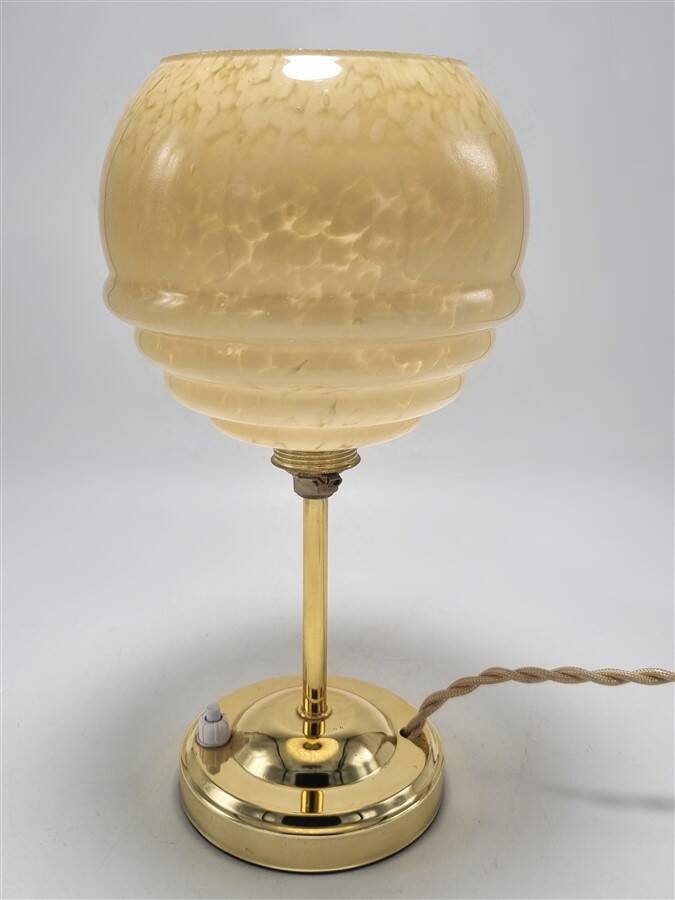 Clichy glass lamp