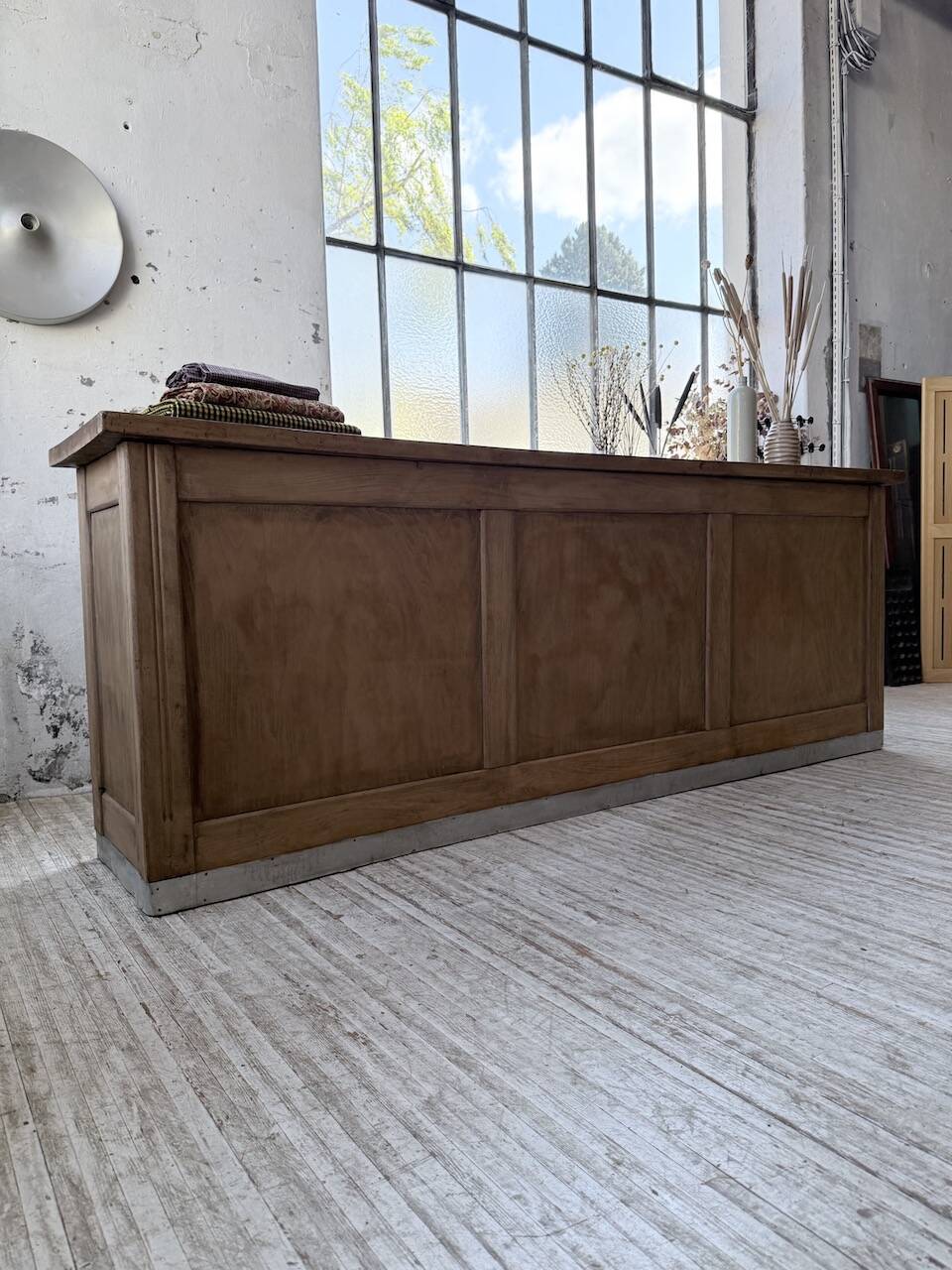 Walnut trade counter 2m5
