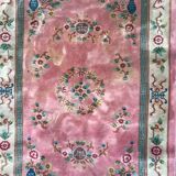 Carpet made Chinese vintage hand 140 X 208 cm