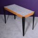 Coffee table, pedestal table dating from the 60s