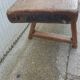 Old farm bench
