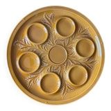 Large ceramic shell dish