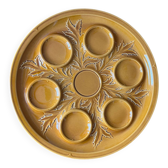 Large ceramic shell dish