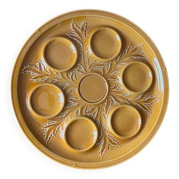Large ceramic shell dish