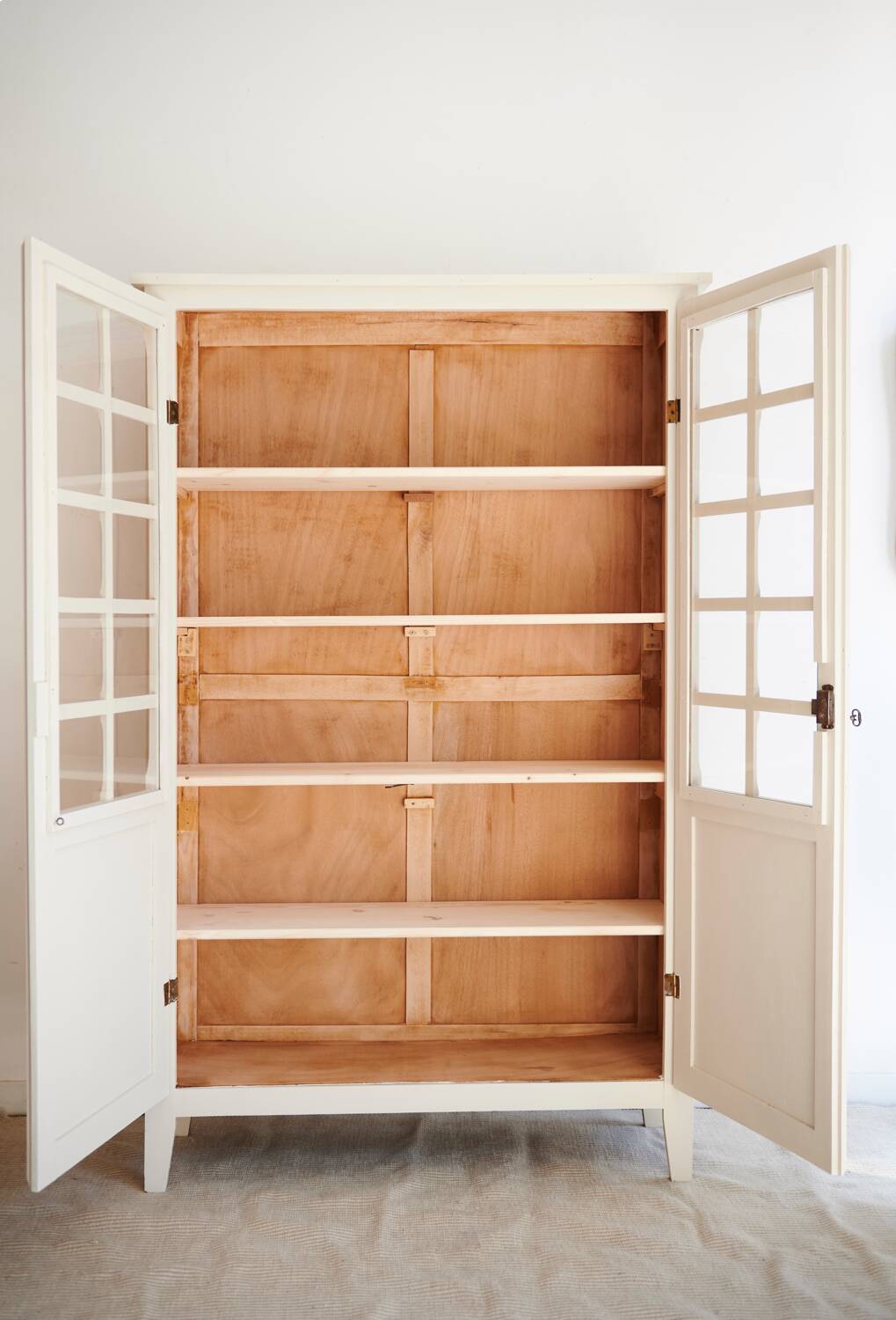 Parisian glass cabinet