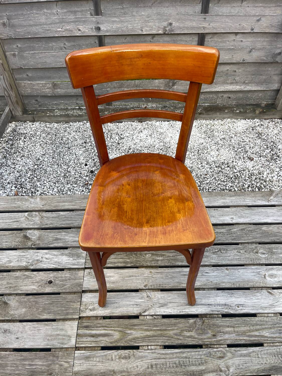 Six Baumann bistro chairs