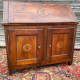 Furniture scriban in cherry tree period louis xvi xviii century