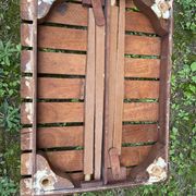 Table de camping vintage bistrot 1950s vintage