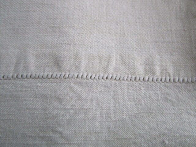 Old sheet 340x220cm - monogrammed ML