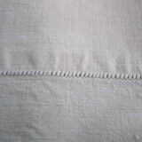 Old sheet 340x220cm - monogrammed ML