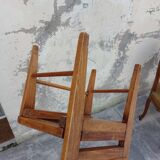 Children's chair in old canning 1950