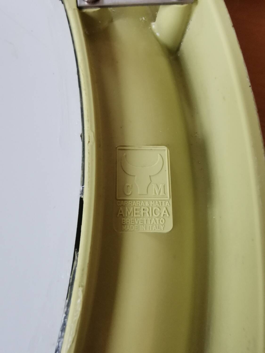 Pair of space age mirrors