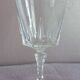Lot de 5 verres à pied cristal ciselés