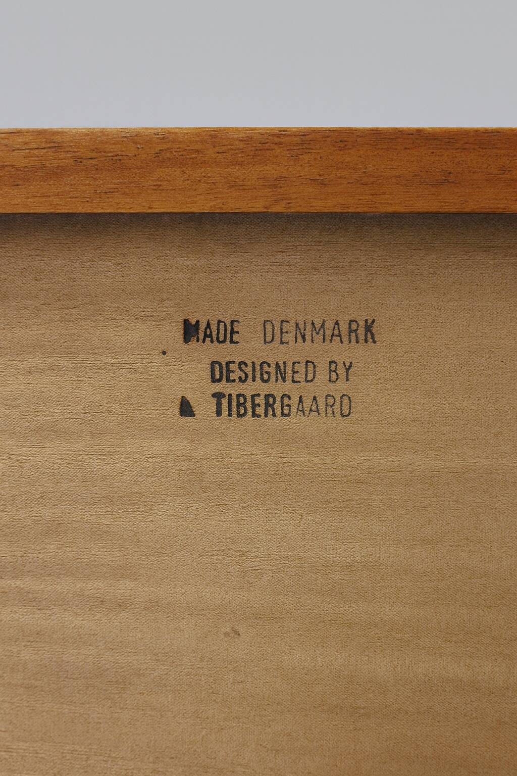 Vintage Danish desk – Tibergard design (1960s/70s)