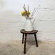Wooden tripod stool