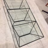 Glass coffee table