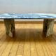 Table basse en marbre vintage
