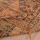 Terracotta Vintage Moroccan Rug 199 x 342 cm, Berber Handmade Wool Rug boho