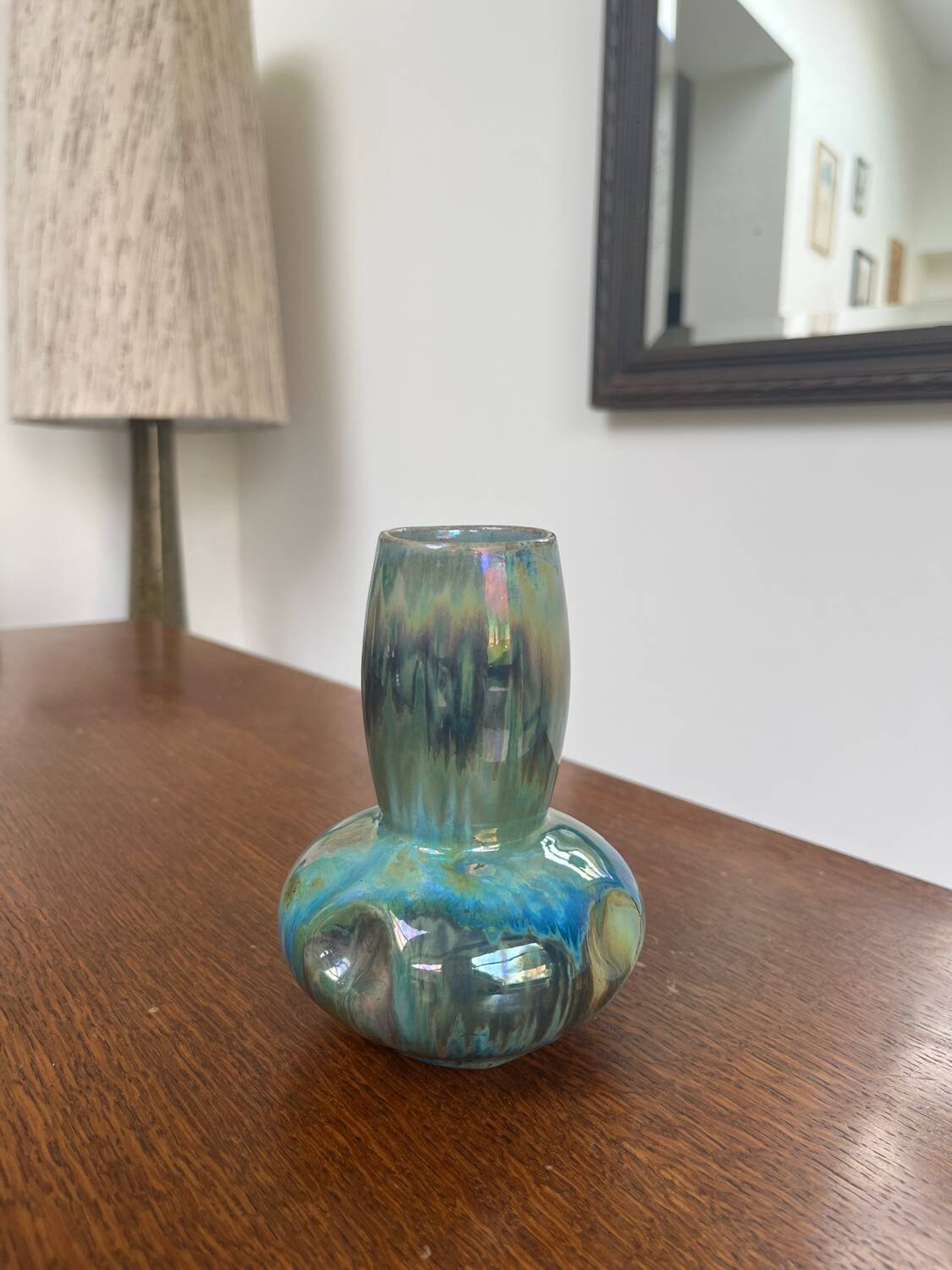 Small stoneware vase – probably by Alphonse Cytère, Rambervilliers,