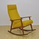 Yellow rocking chair, 1960s