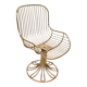 Metal chair by Gastone Rinaldi 1960 cushion piet mondrian very good and