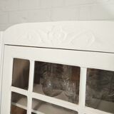 Art Deco glazed hosiery cabinet