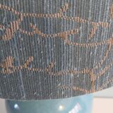 Lampe de table vintage en céramique avec abat-jour sur mesure.