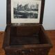 Coffret en bois sculpté ancien