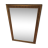 Bevelled mirror with gold frame 49x68cm