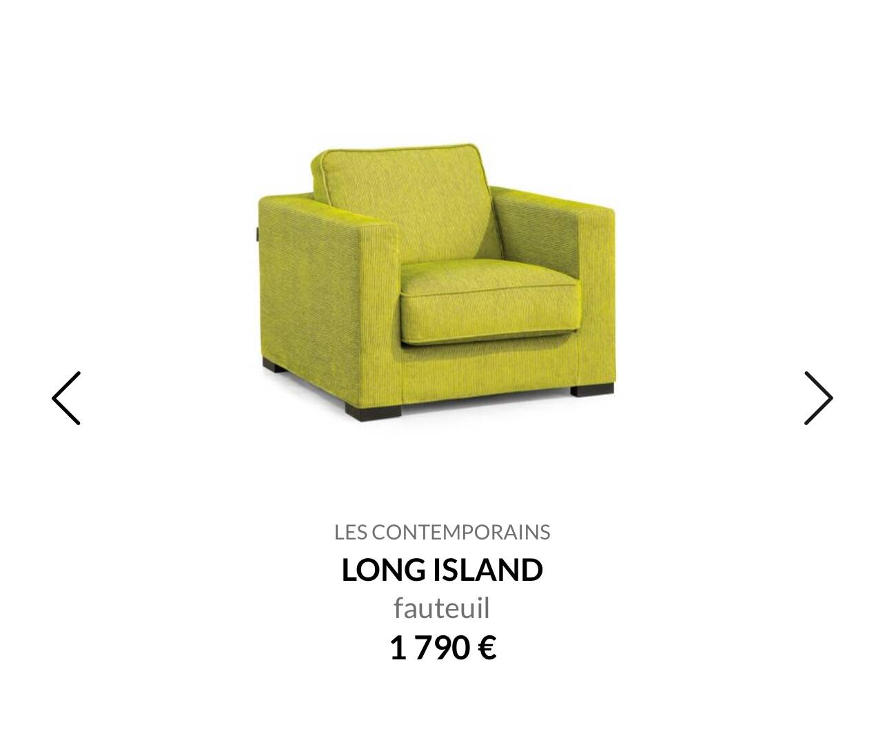 Roche Bobois armchair