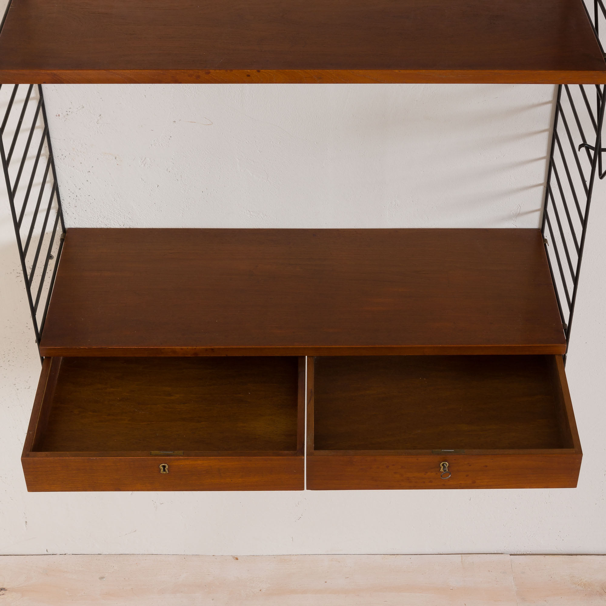 String wall unit from 1964 by Strinning, Sweden