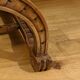 Dagobert armchair in walnut, Medieval style – Late 19th century