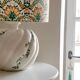 Hand-painted ceramic lamp & handmade shade by Rifle Paper Co.