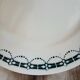 6 assiettes plates anciennes en Terre de fer