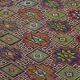 Turkish Kilim Yuruk Vintage 173x284 cm Geometric Green and Blue