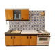 Cuisine de poupée en tôle années 70