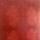 Vintage 1960 ponceau red barber mirror - 39 x 29 cm