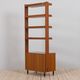 Italian teak free standing wall unit 1970s