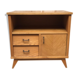 Vintage dresser, tv cabinet, Scandinavian, 1950, compass feet