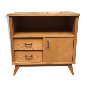 Vintage dresser, tv cabinet, Scandinavian, 1950, compass feet