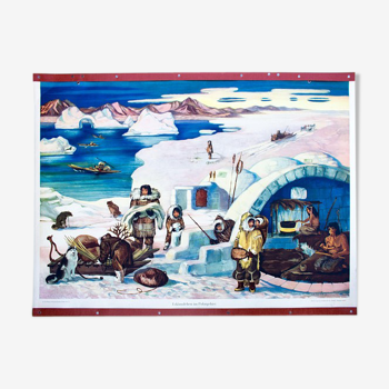 Inuit Poster, by Gröning, 1952