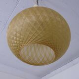 Spun Fibreglass Pendant Lamp, Germany, 1960s