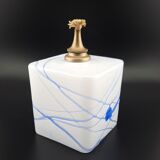 Kosta boda bertil vallinen glass oil lamp 1980s