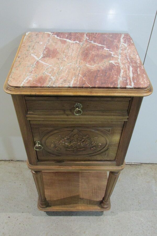 Art deco Walnut bedside