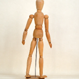 Pantin articulé en bois