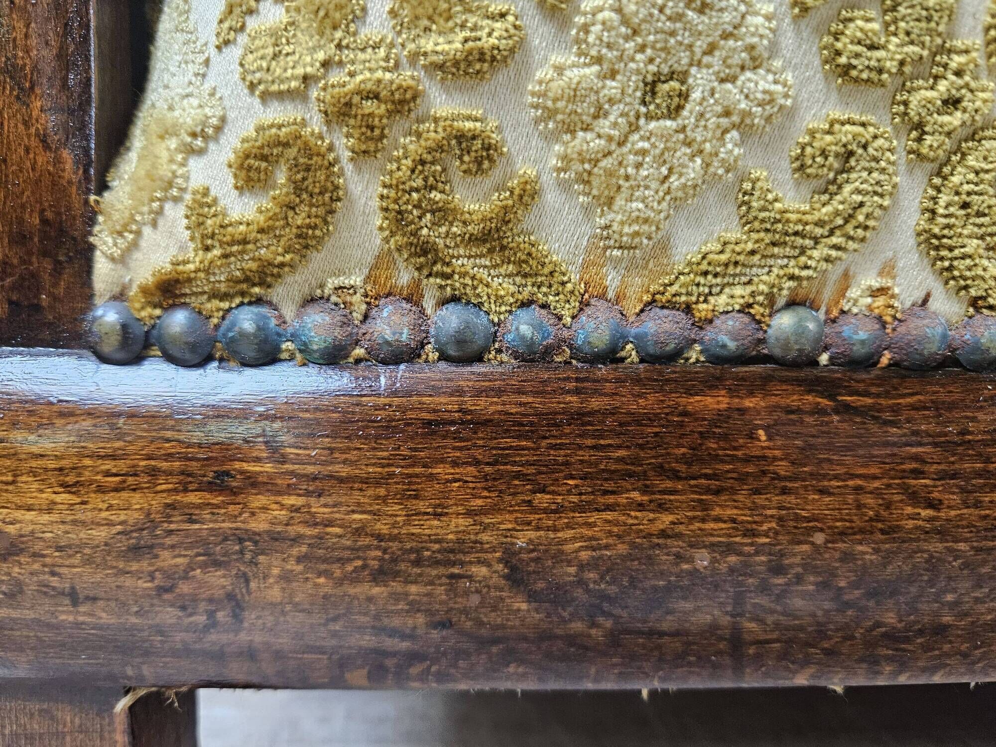Paire de fauteuils Art Déco des années 1930 recouverts de tissu