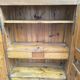 Armoire de ferme rustique en chêne et sapin