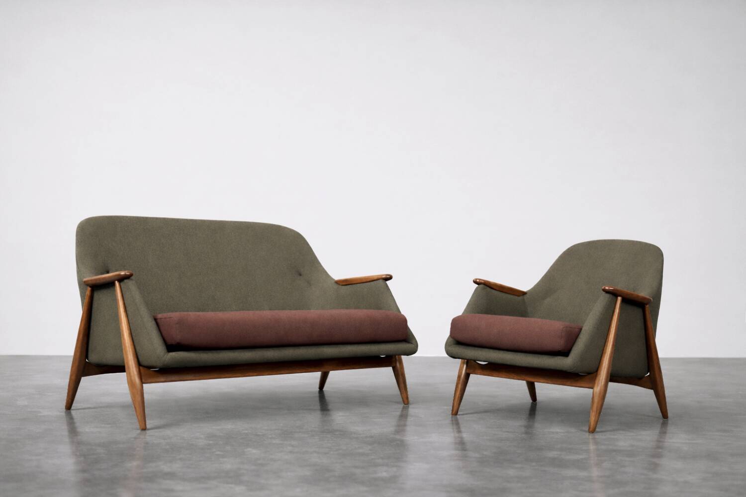 Mid-Century Modernist Pallas Living Room Set by Svante Skogh, Finland, 1950
