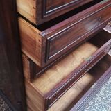 Grand meuble de métier 8 tiroirs en acajou époque Napoléon III